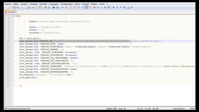 Efetuar Login no Facebook Via PHP смотреть онлайн