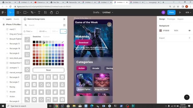 Figma Tutorial UI Design: Game Store Download App from Scratch (Full Course 2022) смотреть онлайн