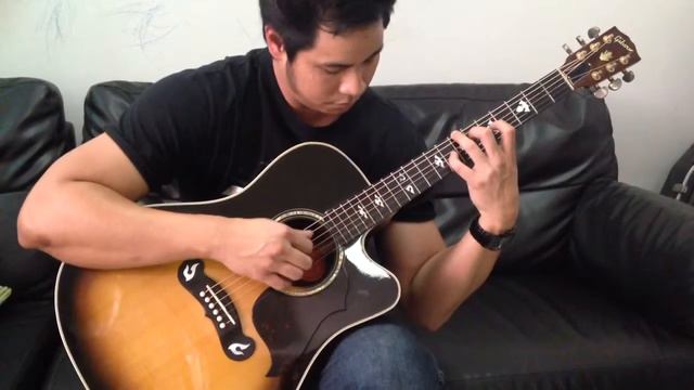 Gibson Dove Artist CE test смотреть онлайн