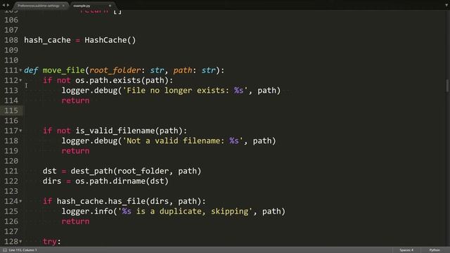 Sublime Text Whitespace Settings for Python Development смотреть онлайн