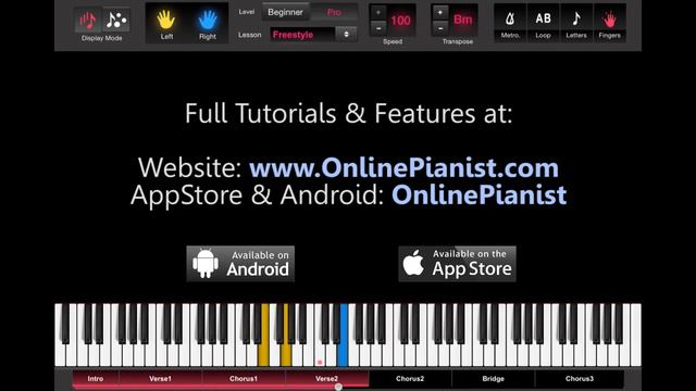 How to play High by the Beach by Lana Del Rey - Piano Tutorial смотреть онлайн