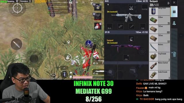 LIVE PAKE INFINIX NOTE 30 смотреть онлайн