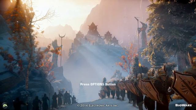 Dragon Age Inquisition - Main Menu Screen смотреть онлайн