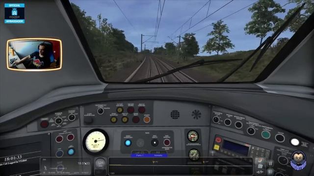 Train Simulator Classic, 390 Pendolino, hacia Birmingham, 1080/60 Fps. смотреть онлайн