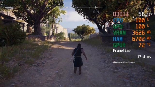 AMD Radeon RX 570 -- Intel Core i3-9100F -- Assassin's Creed AC Odyssey FPS Test смотреть онлайн