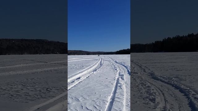 So fast it's slow... Artic cat snowmobiling смотреть онлайн