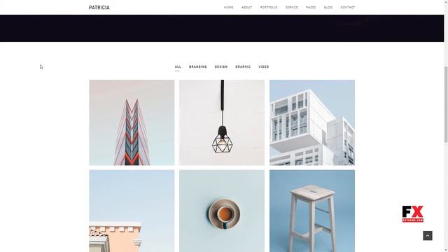 Patricia - Minimal Portfolio WordPress Theme Edwin Junior смотреть онлайн