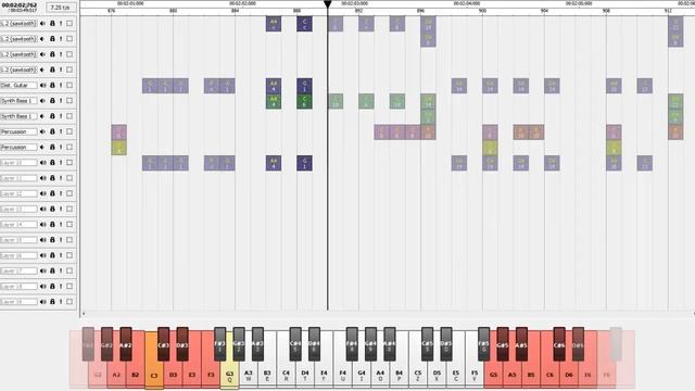 Paparazzi (Lady Gaga) - Minecraft Note Blocks ♫ смотреть онлайн