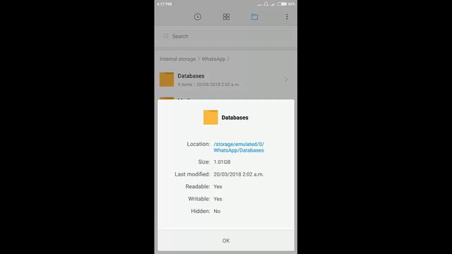 How to delete Whatsapp Database files смотреть онлайн