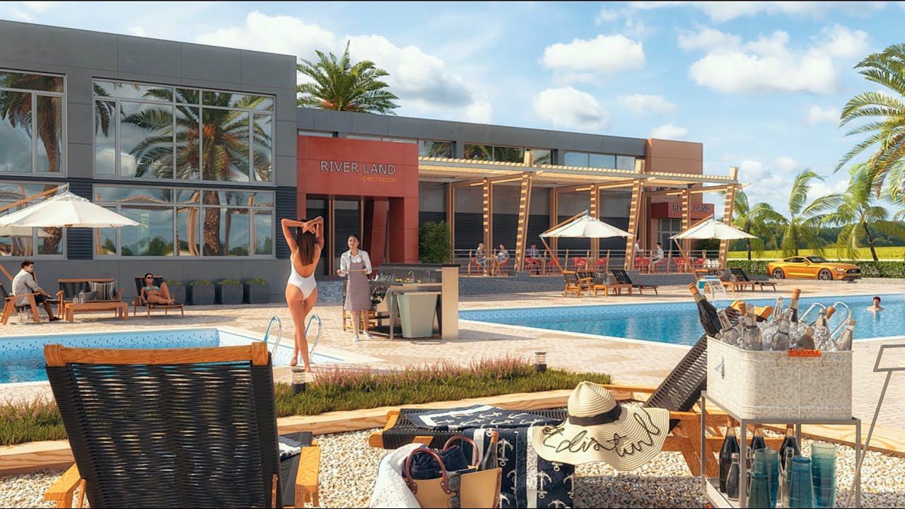 КП Ривер Клаб (River Club). Дома бизнес класс. Сочи, Лазаревский район, п. Якорная Щель. смотреть онлайн