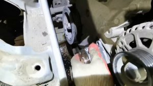 Киа Рио замена цепи грм.