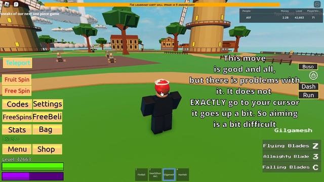 Roblox A Piece Gilgamesh SHOWCASE! OVERPOWERED RANGE FRUIT! смотреть онлайн
