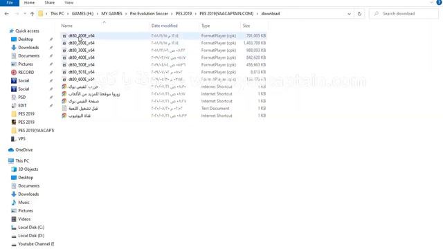 تسطيب داتا باك بيس 2019 | PES 2019 Install All Data Pack смотреть онлайн
