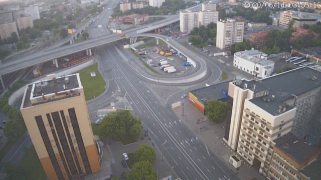 Москва - Нижегородская улица - веб камера 14.06.2020, 00:55