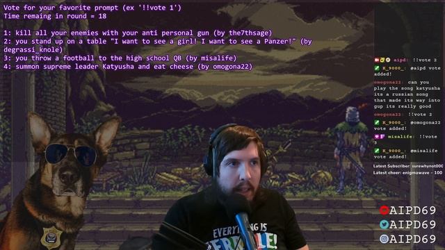 Adventure Bot - a live adventure story by chat & AI (EP 1) смотреть онлайн