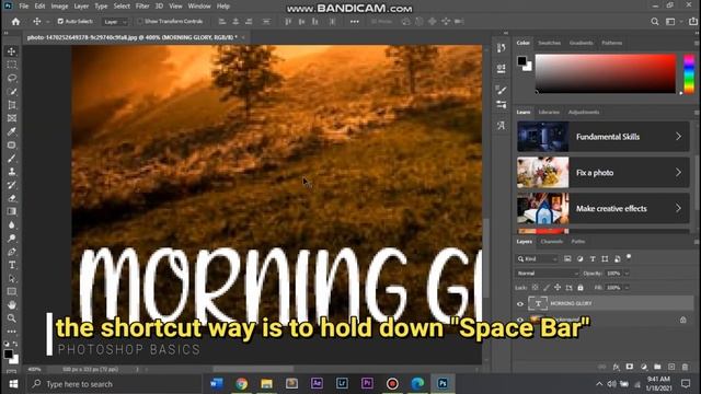 How to use the Hand Tool and Rotate Tool Photoshop Basic смотреть онлайн