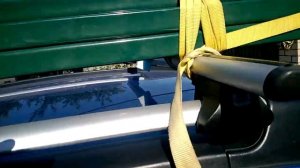 Как закрепить груз на рейлингах авто. Основы БЕЗОПАСНОЙ СТРОПОВКИ.
