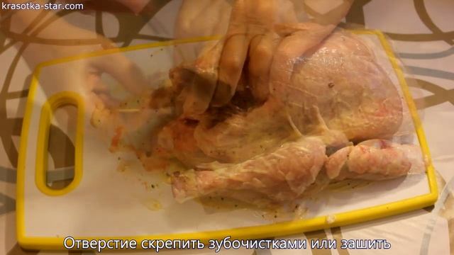 Курица с гречневой кашей в духовке! смотреть онлайн