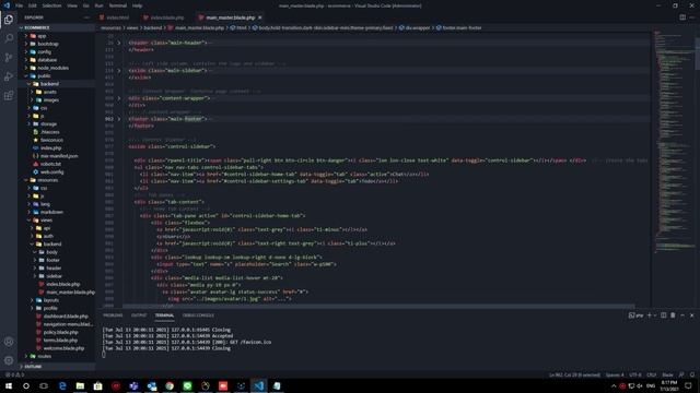 Complete Ecommerce Admin Website using PHP Laravel and MySQL смотреть онлайн