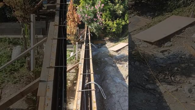 собираем опалубку под подпорные стены смотреть онлайн