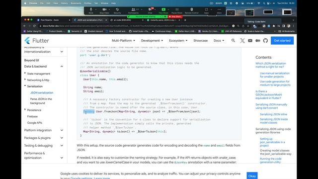 Free Flutter Basic Course: Json Serialization in Class & HTTP Package for Example смотреть онлайн