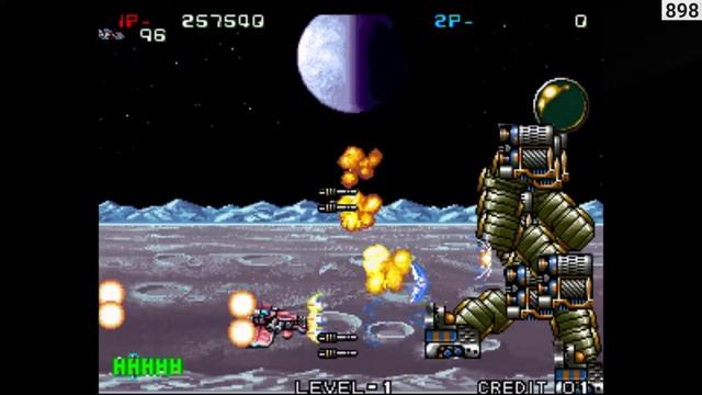 ACA NeoGeo Zed Blade - Final Boss Stage 2 смотреть онлайн
