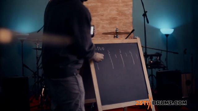 2stix drumschool - Отрывки из урока о различных ритмических длительностях. смотреть онлайн