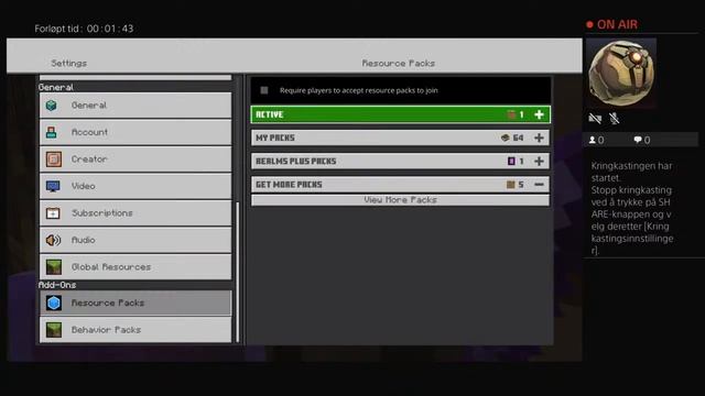 PLAYING MINECRAFT MY REALM (THE CODE IS mTvFMDfrp7c) смотреть онлайн