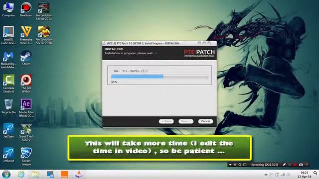 HOW TO DOWNLOAD+ INSTALL Patch PTE 5 [PES 2016]+ DOWNLOAD link смотреть онлайн