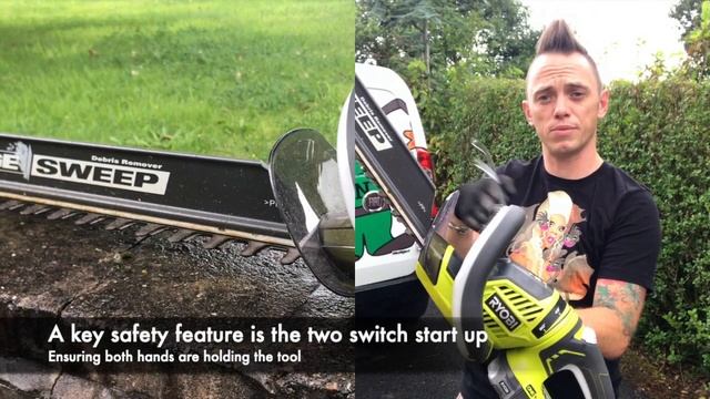 Ryobi One+ Cordless Hedge Trimmer OHT1855R Review