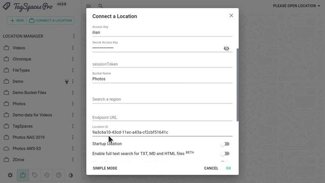 TagSpaces Pro | Connect Minio bucket from your NAS as location смотреть онлайн