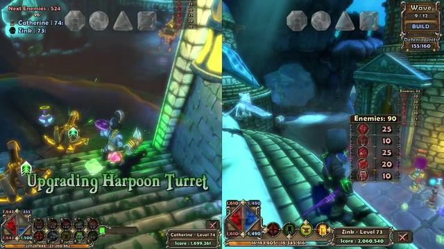 Dungeon Defenders Tutorial - Aquanos Fast Exp/Mana Grind смотреть онлайн