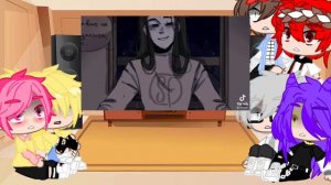 реакция 13 карт на прошлую жизнь Вару и Зонтика[13 карт x Sally Face][оригинал?] 1/2 by_xlebushek.1