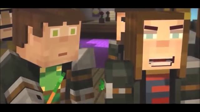 Jesse x Aiden - Take a Hint - Minecraft Story Mode смотреть онлайн