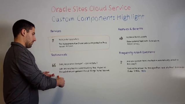 Oracle Sites Cloud Service Custom Component: Highlight смотреть онлайн