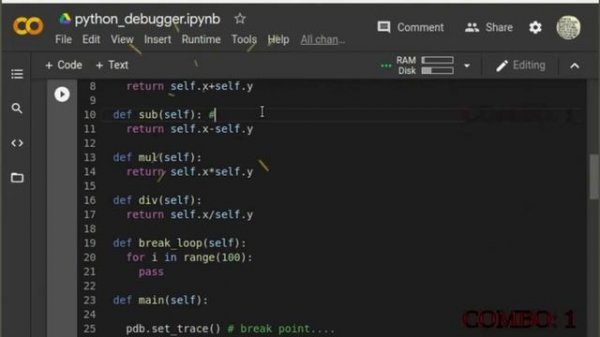 Introduction to Python Debugger in Google Colab 2021