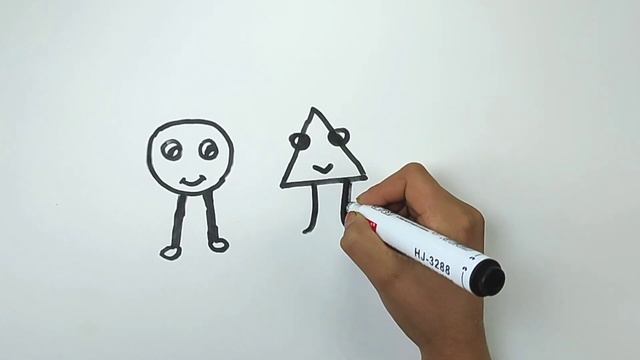 Bolalar uchun shakllar rasm chizish | Рисование фигур для детей | Drawing shapes for children смотреть онлайн