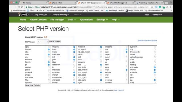 PrestaShop v1.7.2.4 Installation Guide | How to Install Prestashop in cPanel | GoDaddy | 2018 смотреть онлайн