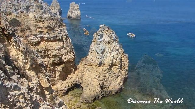 POINTE DE LA PITIÉ (PONTA DA PIEDADE) ET PLAGES DE LAGOS - ALGARVE - PORTUGAL - PART. 1 смотреть онлайн