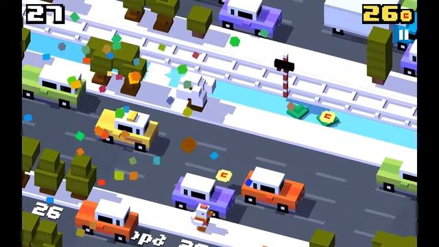 Обзор игры crossy road смотреть онлайн