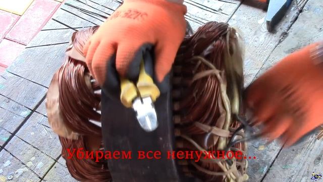 Разборка советского электродвигателя. Ускоренная версия. смотреть онлайн