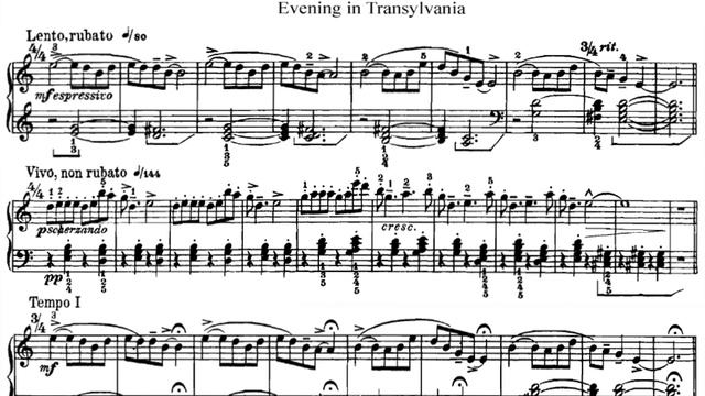 [Zempléni Kornél] Bartók Béla: Evening in Transylvania for Piano смотреть онлайн