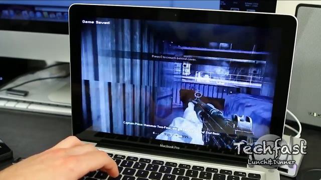 Call of Duty 4: 13 Inch MacBook Pro Gaming (Early 2011) смотреть онлайн