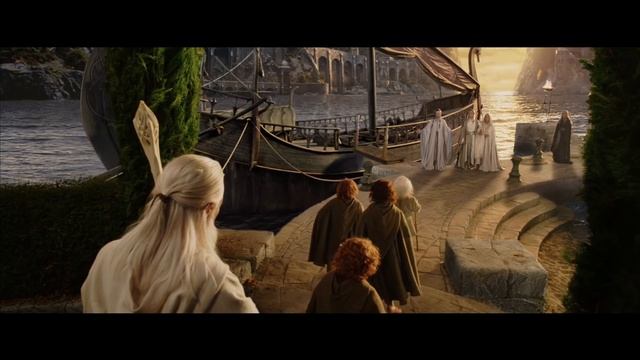 LOTR The Return of the King - The Grey Havens Part 1 смотреть онлайн