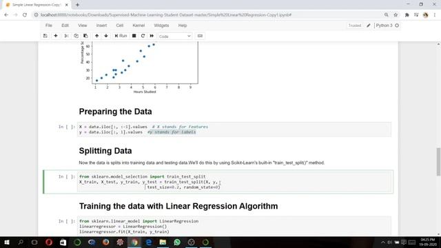 Simple Linear Regression Student Dataset смотреть онлайн