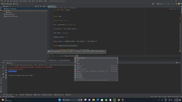 Playing Pong with Deep Reinforcement Learning - Part 1 смотреть онлайн