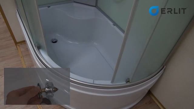 Обзор на душевую кабину Erlit ER4512TP-C3 и ER4512TP-C4 смотреть онлайн