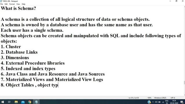Oracle Tutorial | What is Schema in Oracle by Mr. Alok смотреть онлайн