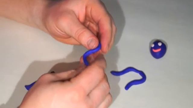 Лепим осьминога из пластилина. Octopus made of clay смотреть онлайн