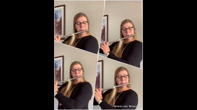 Paraphrasen über Ein Eigenes Thema By Emil Kronke - Madeline Womack, Flute